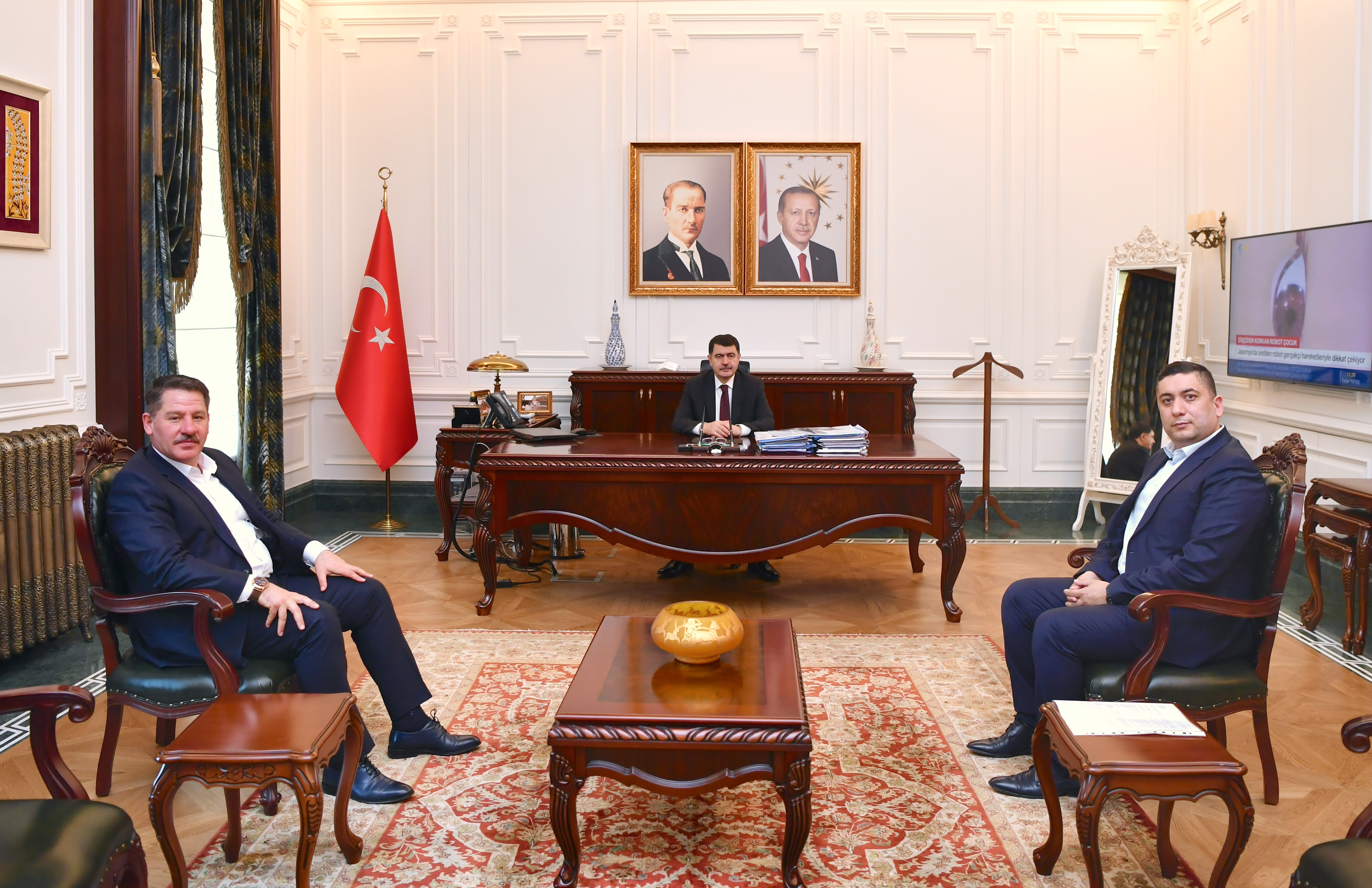 Birlik Haber-Sen’den Ankara Valisi Vasip Şahin’e Ziyaret
