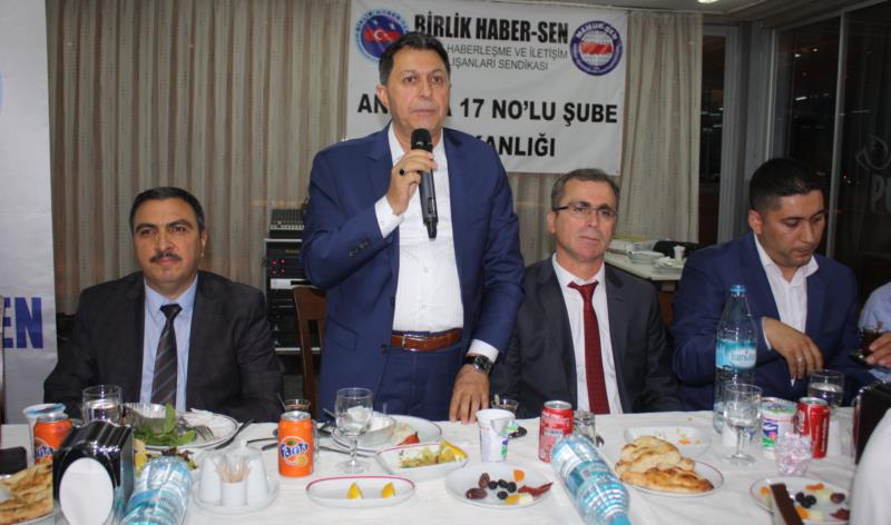  Ankara 17 No’lu Şube Üyeleri İftarda Bir Araya Geldiler