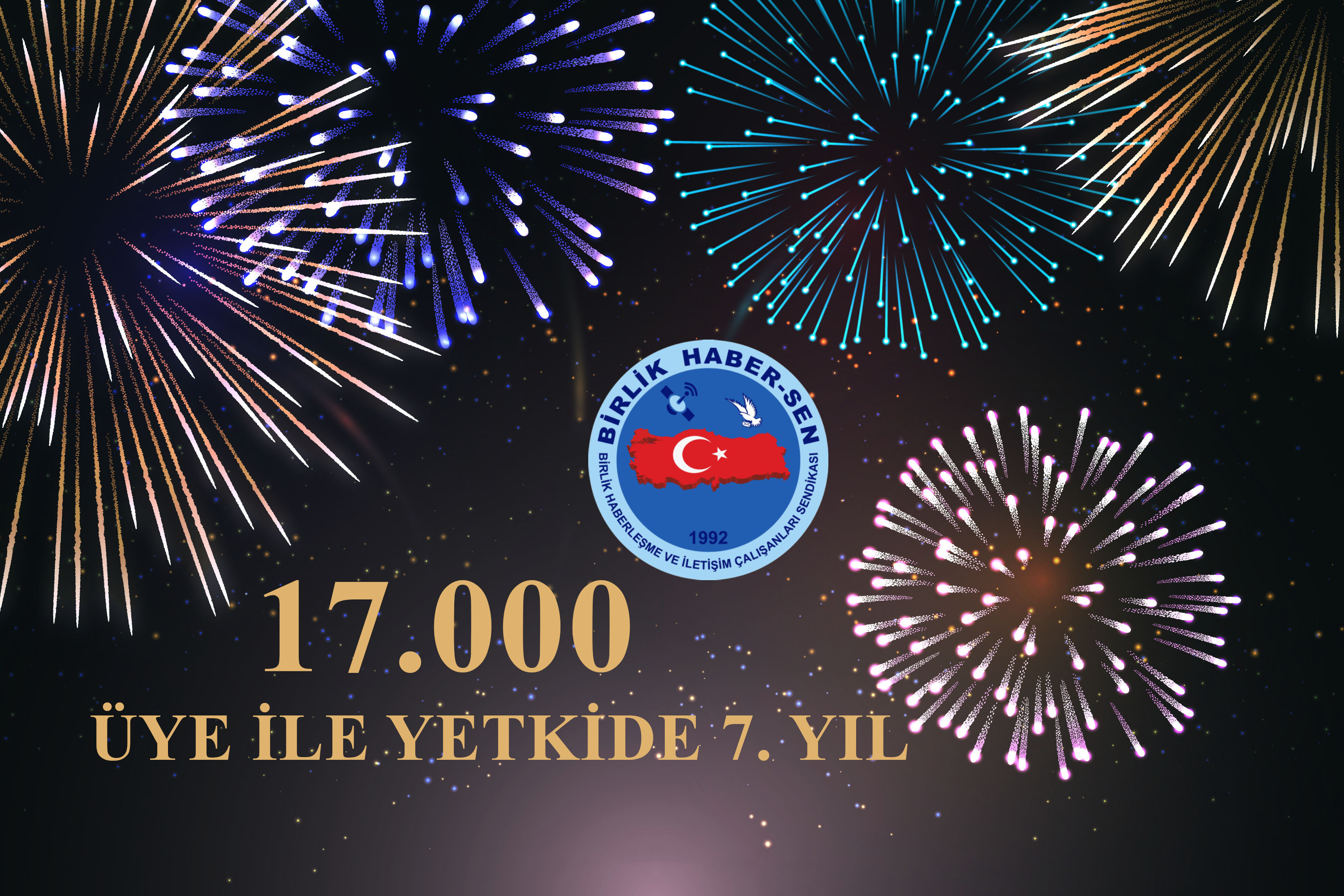 17.000 Üyemizin Yükü Omuzlarımızda, Gücü Bileğimizde