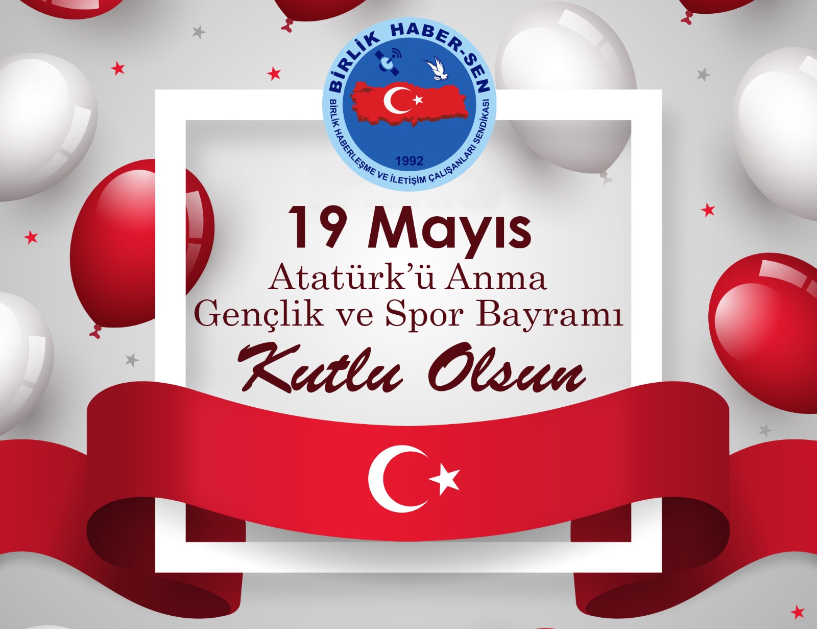 19 Mayıs Atatürk'ü Anma Gençlik ve Spor Bayramınızı Kutluyoruz!