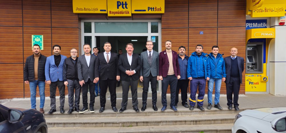 Birlik Haber-Sen Genel Başkanı Ömer Budak Kahramanmaraş'ta PTT Çalışanlarına Ziyarette Bulundu