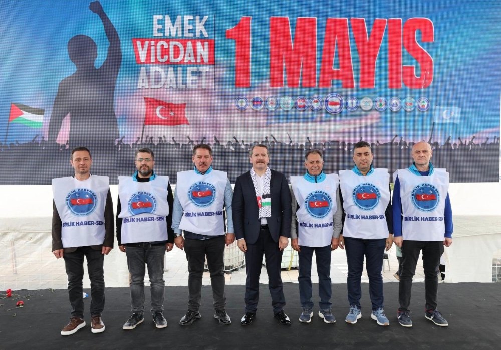 1 MAYIS EMEKÇİ BAYRAMI'NDA SAMSUN'DAYDIK 