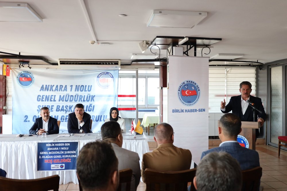 Ankara 1 No’lu Genel Müdürlük Şube’de 2. Olağan Genel Kurul Gerçekleştirildi