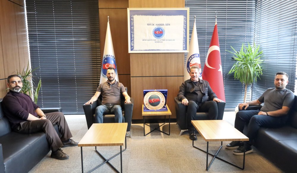 Adana Şube Başkanımız Hüseyin Aydın’dan Genel Merkezimize Nezaket Ziyareti