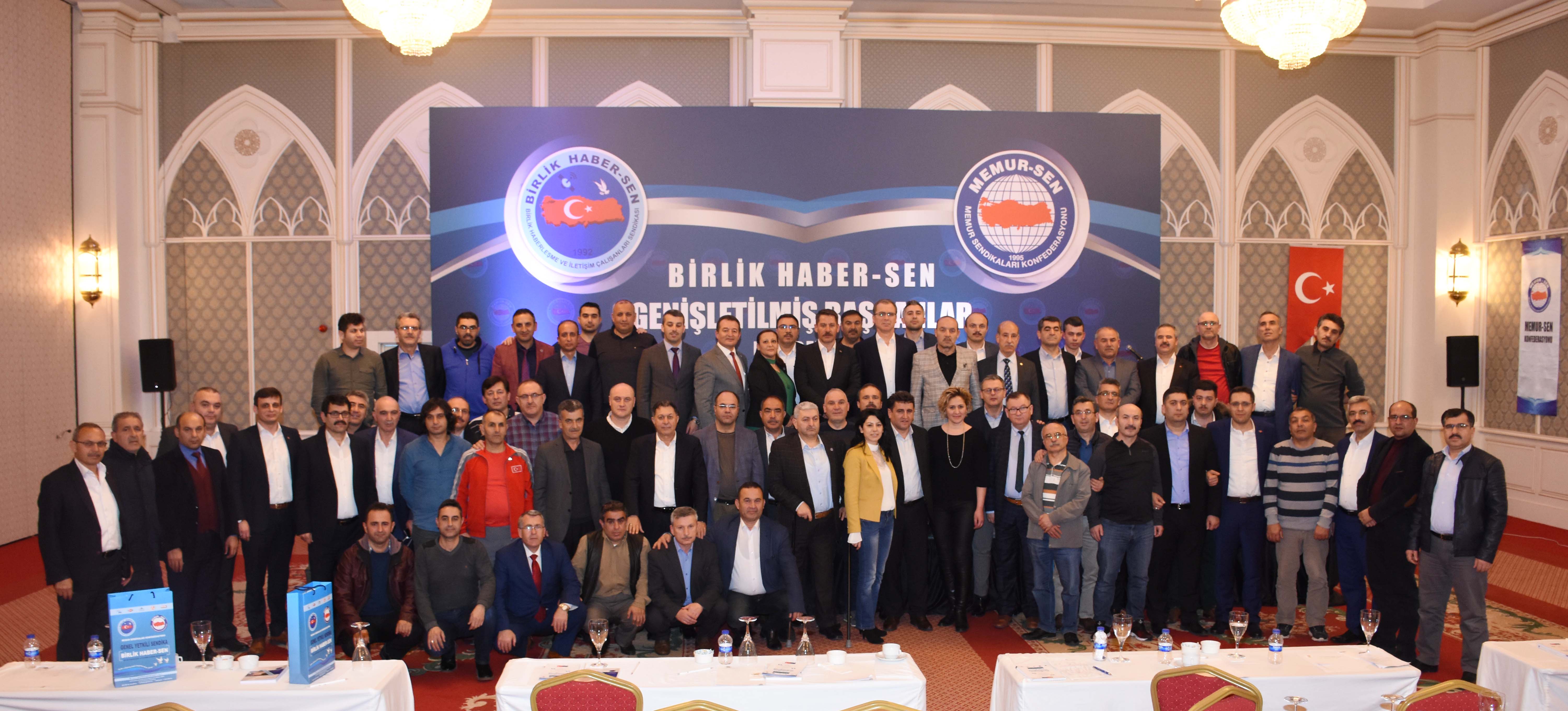 Başkanlar Kurulu Toplantımızdan Daha Güçlü Birlik Haber-Sen İçin Elele Mesajı