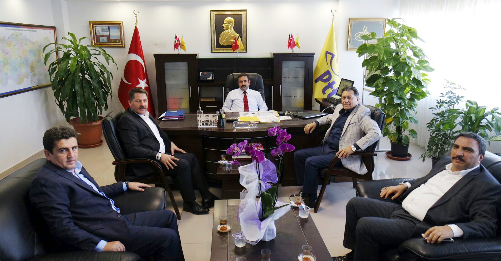 Başkanlarımız Adana Teşkilatımızı Ziyaret Ettiler