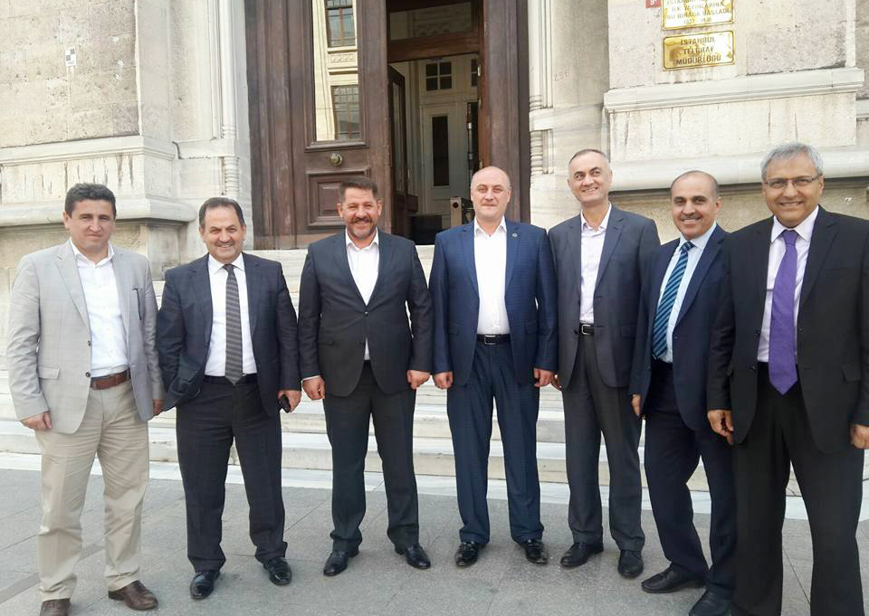 Başkanlarımız İstanbul Avrupa Yakası Teşkilatımızı Ziyaret Ettiler