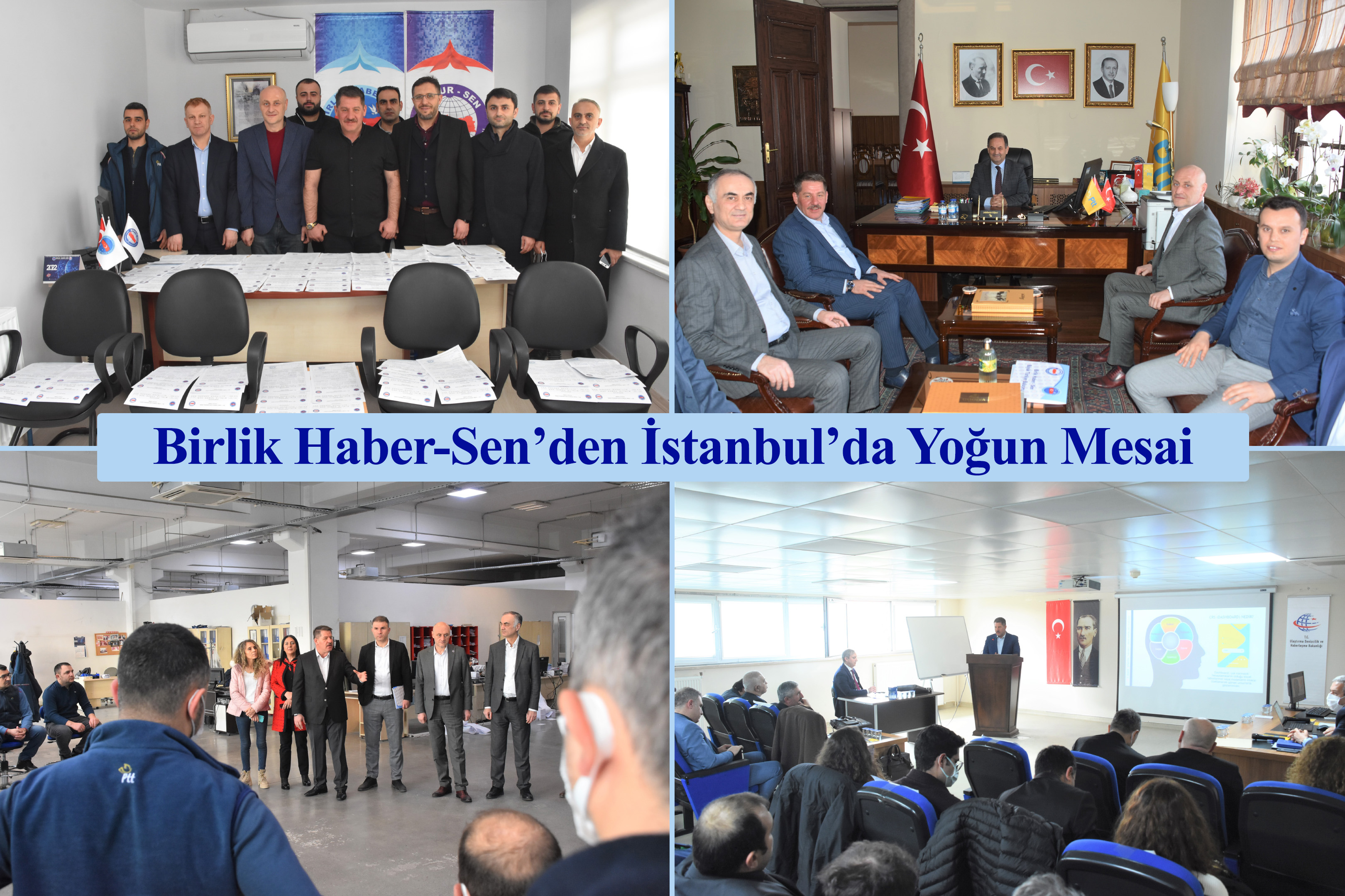 Birlik Haber-Sen’den İstanbul’da Yoğun Mesai