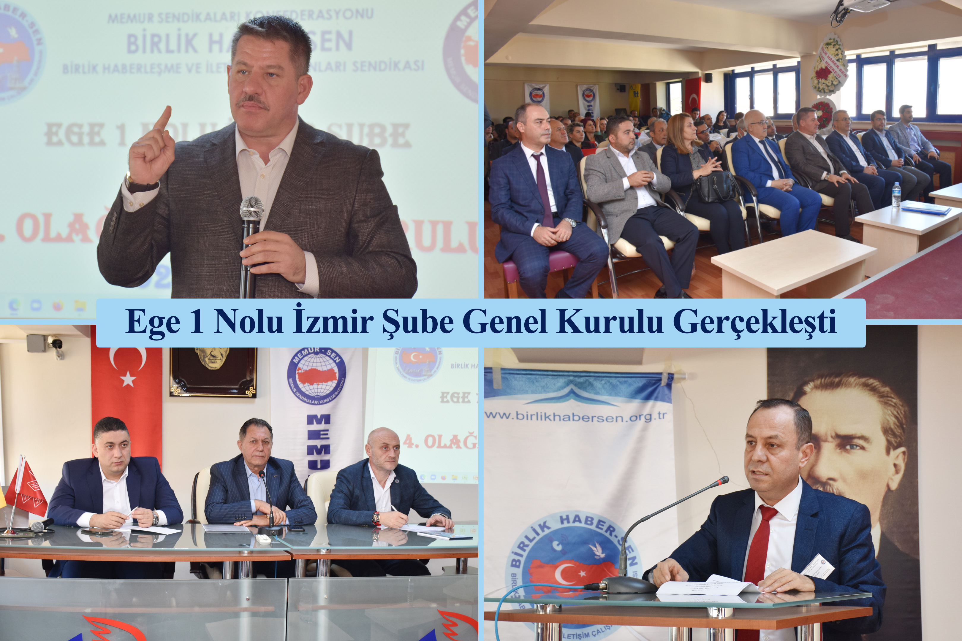 Ege 1 Nolu İzmir Şube Genel Kurulu Gerçekleşti