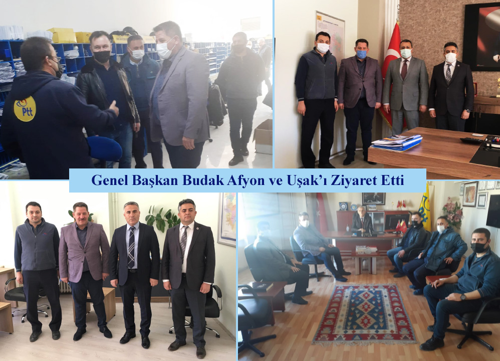 Genel Başkan Budak, Afyon ve Uşak’ı Ziyaret Etti