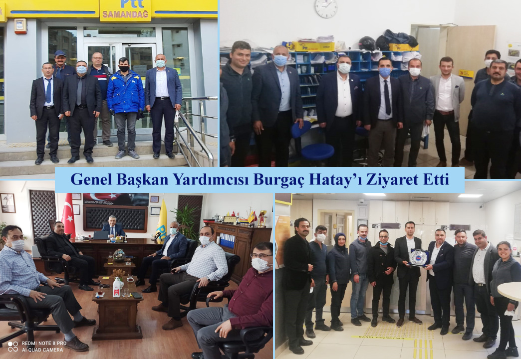 Genel Başkan Yardımcısı Burgaç Hatay’ı Ziyaret Etti