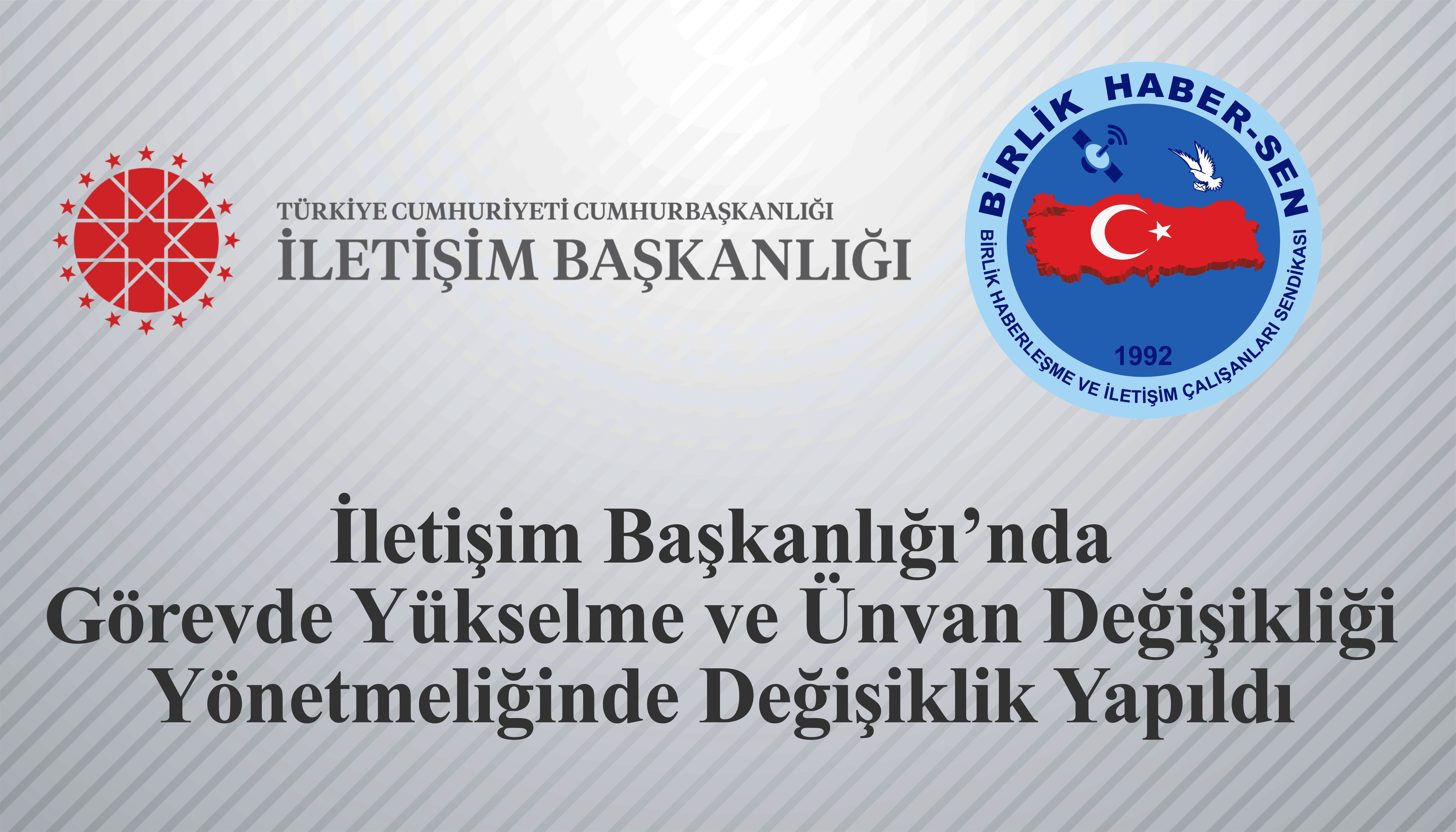 Görevde Yükselme ve Ünvan Değişikliği Yönetmeliğinde Değişiklik Yapıldı