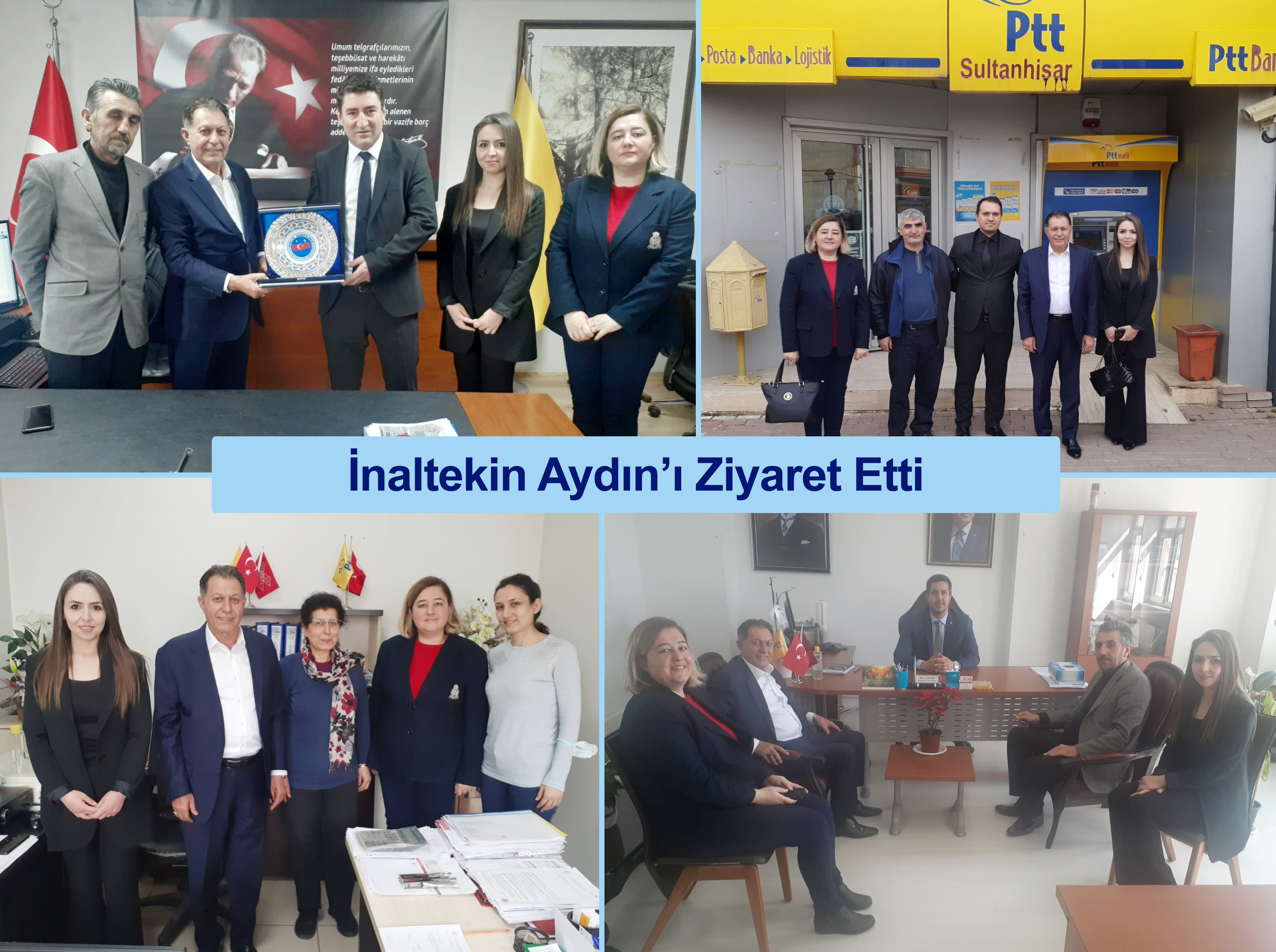 İnaltekin Aydın’ı Ziyaret Etti