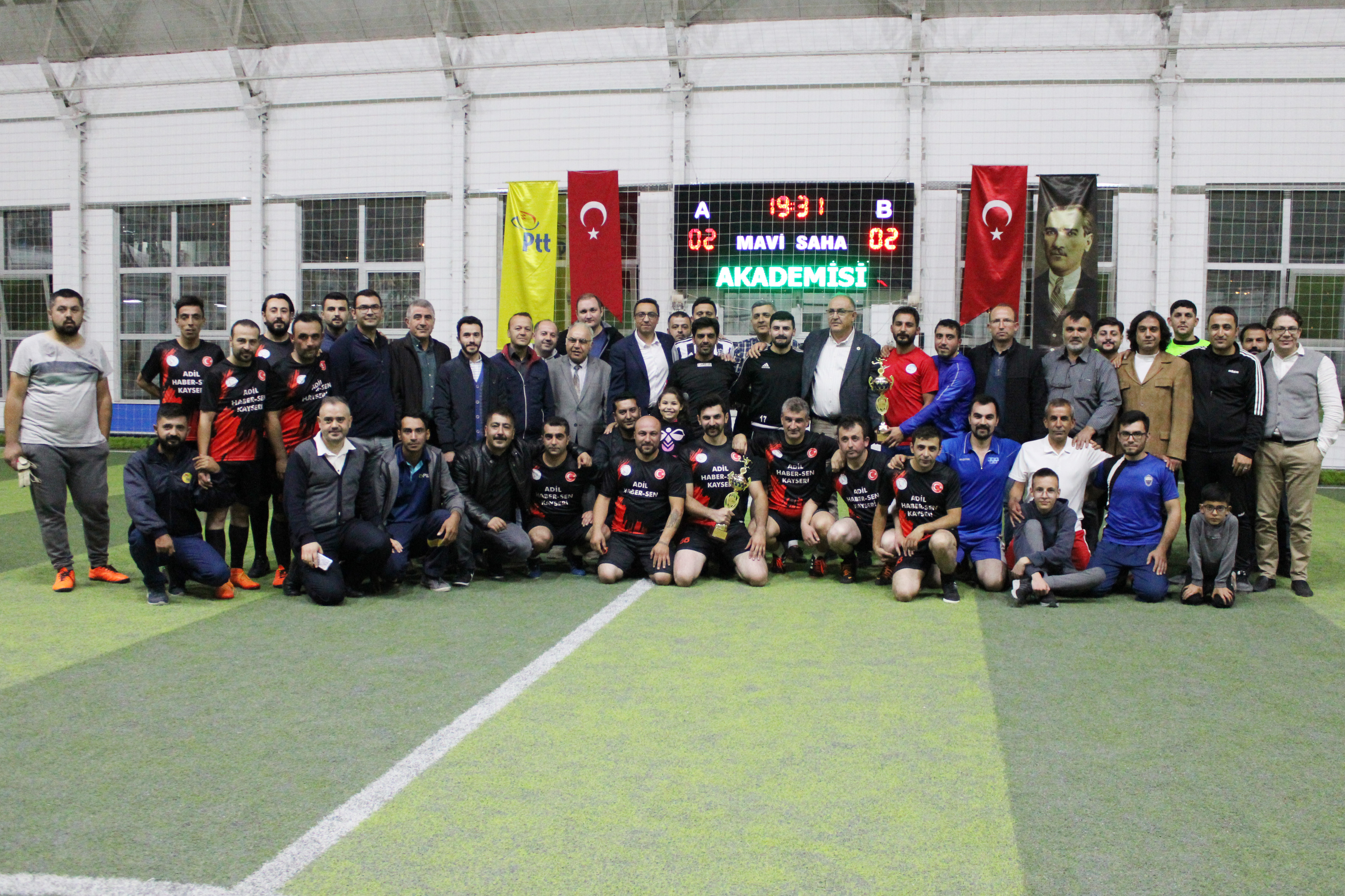 Kayseri Halı Saha Futbol Turnuvası Tamamlandı