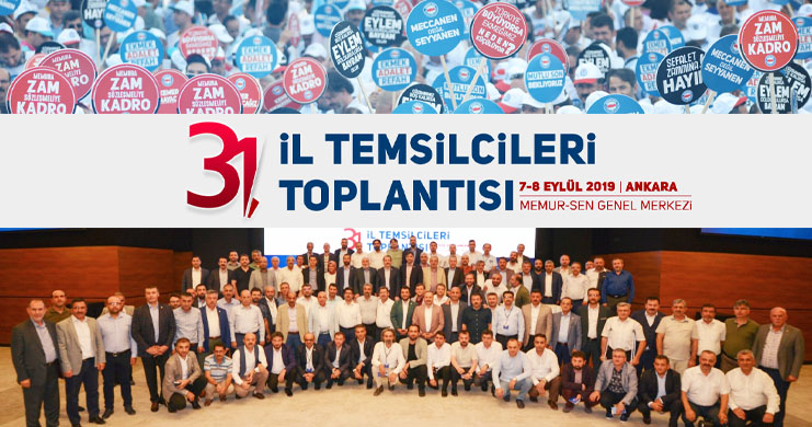 Memur-Sen 31. İl Temsilcileri Toplantısı, Konfederasyon Genel Merkezinde Gerçekleştirildi