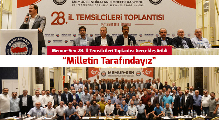 Memur-Sen İl Temsilcileri Toplantısı Gerçekleştirildi