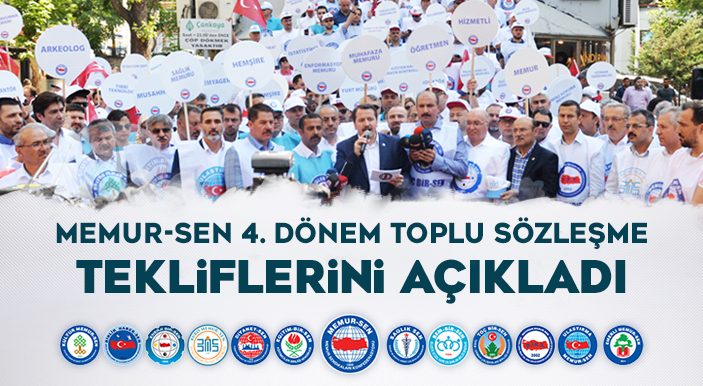 Memur-Sen Toplu Sözleşme Tekliflerini Açıkladı