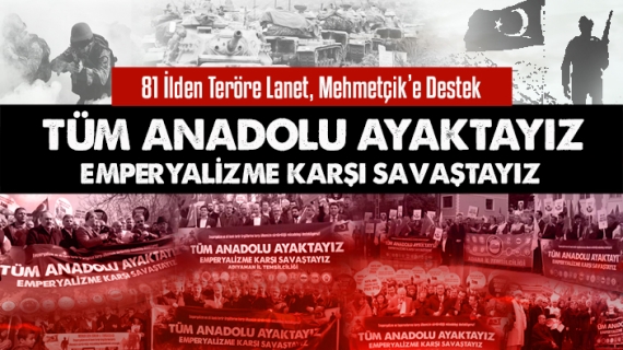 81 İlden Basın Açıklamalarıyla Teröre Lanet, Mehmetçik'e Destek