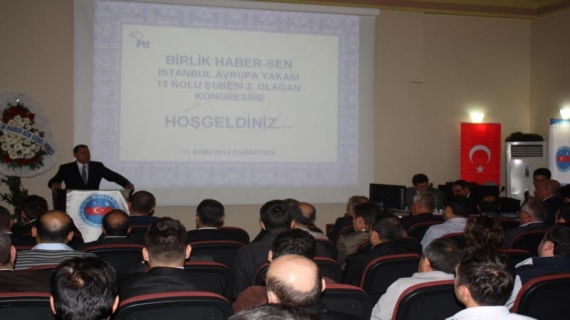 Birlik Haber-Sen İstanbul 15 No’lu ve 2 No’lu Şubelerin Olağan Kongreleri Yapıldı
