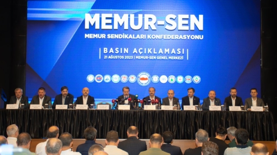 Memur-Sen Konfederasyonu Son Teklif Öncesi Basın Açıklaması Gerçekleştirildi