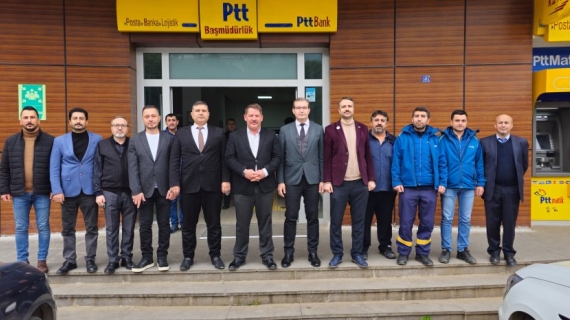 Birlik Haber-Sen Genel Başkanı Ömer Budak Kahramanmaraş'ta PTT Çalışanlarına Ziyarette Bulundu