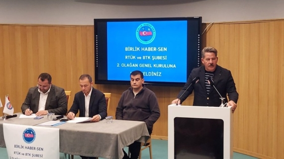 RTÜK ve BTK Şubesi’nde 2. Olağan Genel Kurul Gerçekleştirildi