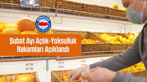 Açlık Sınırı 2 Bin 680 Lira Oldu