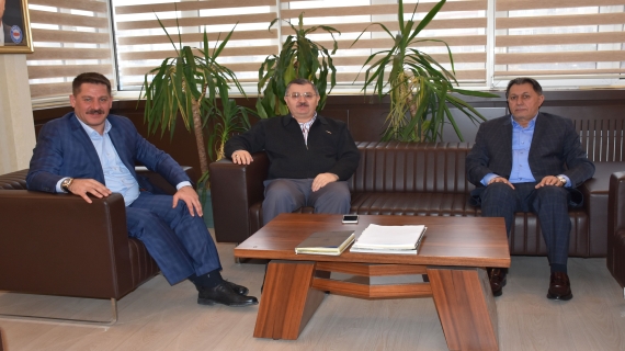 Ahmet Gündoğdu,  Birlik Haber-Sen Genel Merkezini Ziyaret Etti