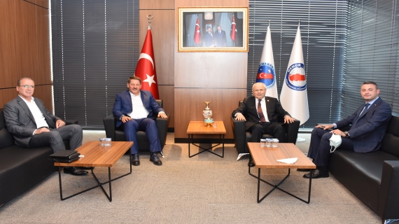 AK Parti Dış İlişkiler Başkan Yardımcısı Ceylan’dan Birlik Haber-Sen’e Ziyaret