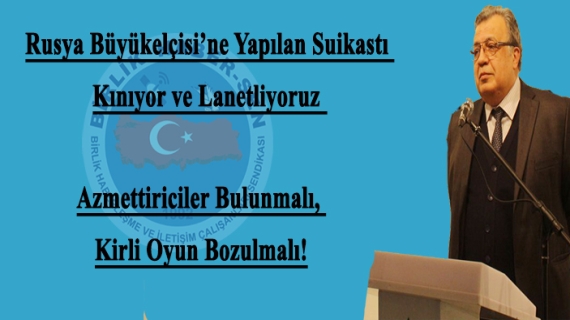 Azmettiriciler Bulunmalı, Kirli Oyun Bozulmalı!