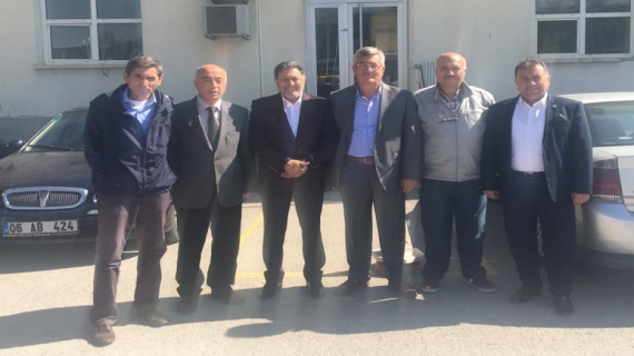 Başkanlarımız Ankara Kargo İşleme Merkezini Ziyaret Ettiler