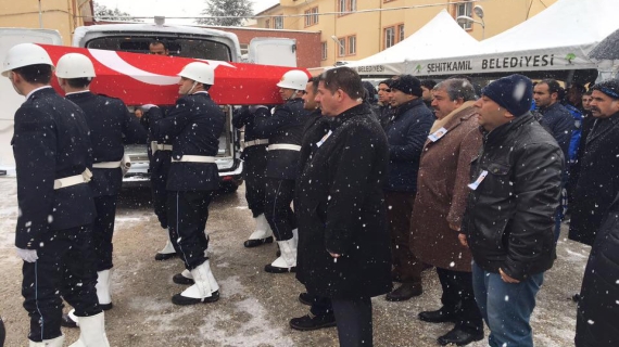 Başkanlarımız Şehit Polis Bozgeyik’ İn Cenaze Törenine Katıldılar