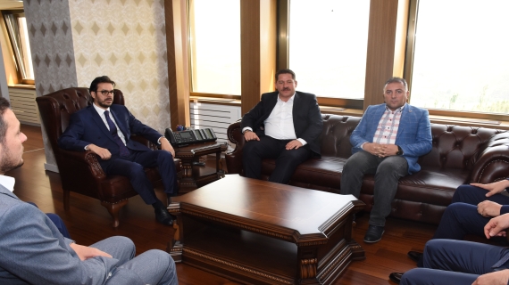 Birlik Haber-Sen Heyeti TRT Genel Müdürü İbrahim Eren’i Ziyaret Etti