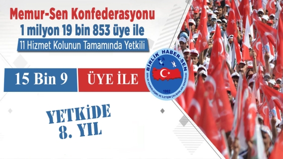 Birlik Haber-Sen Olarak Yetkide 8. Yılımız Açık Ara Tescillendi