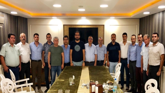 Burgaç, Mersin’de İşyeri Temsilcileriyle Buluştu