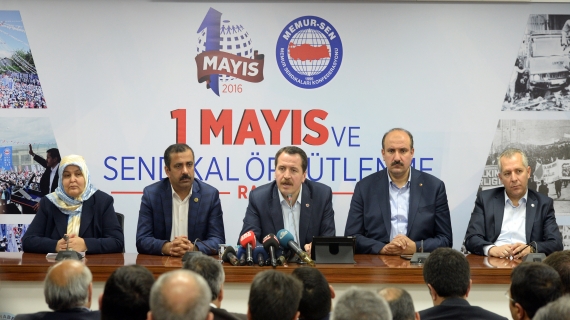 MEMUR-SEN 1 MAYIS VE SENDİKAL ÖRGÜTLENME RAPORUNU AÇIKLADI