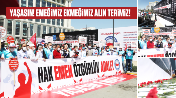 Memur-Sen Sağlık Emekçilerinin Yanında! YAŞASIN EMEĞİMİZ, EKMEĞİMİZ ve ALIN TERİMİZ!