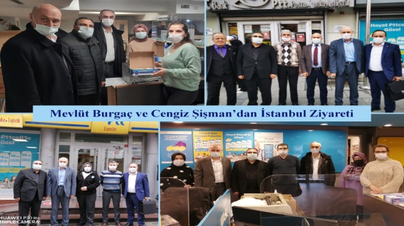 Mevlüt Burgaç ve Cengiz Şişman’dan İstanbul Ziyareti