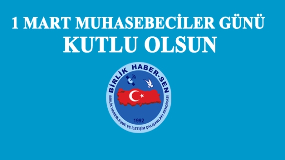 MUHASEBECİLER GÜNÜ KUTLU OLSUN  