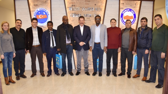 Somali İşçi Sendikaları Federasyonu’ndan Sendikamıza Ziyaret