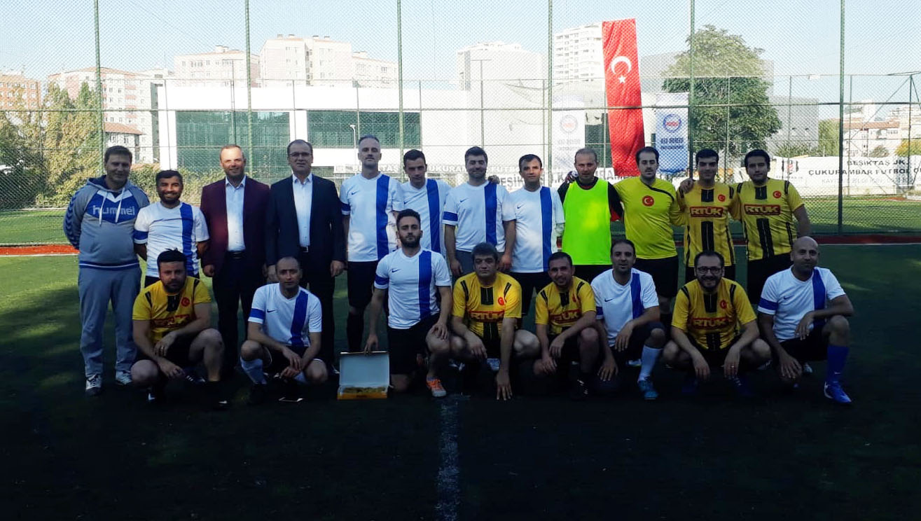 RTÜK Çalışanları Futbol Turnuvasında Stres Attı