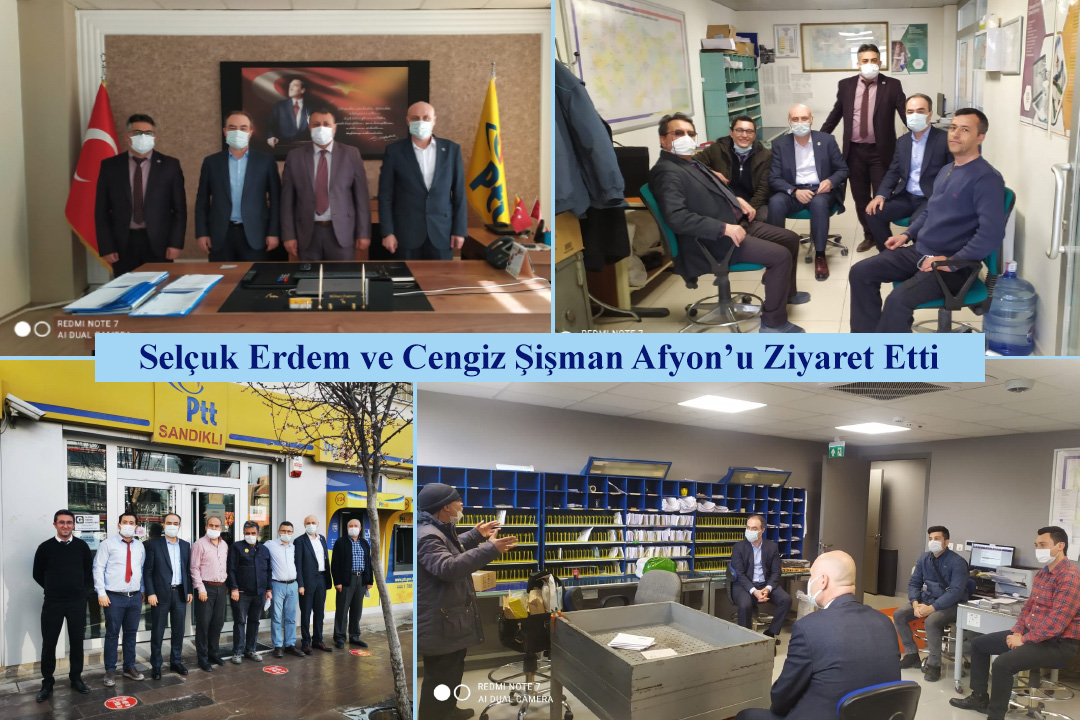 Selçuk Erdem ve Cengiz Şişman Afyon’u Ziyaret Etti